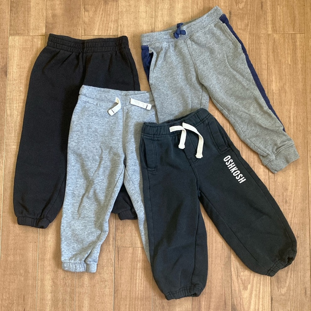 Kids 3T Sweatpants - Set of 4